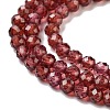 Natural Garnet Beads Strands X-G-B088-C11-03-4
