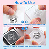 PVC Sakura Stamp DIY-WH0486-028-7
