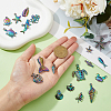 2 Sets Alloy Pendants PALLOY-DC0001-15-3