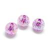 Crackle Style Acrylic Beads MACR-S825-20mm-D-1