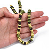 Handmade Polymer Clay Beads Strands CLAY-N008-008W-8
