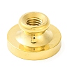 Golden Tone Round Wax Seal Brass Stamp Heads AJEW-Z034-01G-03-3