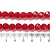 Transparent Glass Beads X-EGLA-A035-T8mm-D07-5