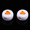 Opaque Acrylic Beads MACR-N008-57-4