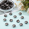 100Pcs Brass Studs Rivets KK-GF0001-24B-4