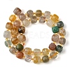 Natural Rutilated Quartz Beads Strands G-Q010-A15-01-3