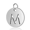 Non-Tarnish 304 Stainless Steel Charms STAS-S105-T514S-M-1