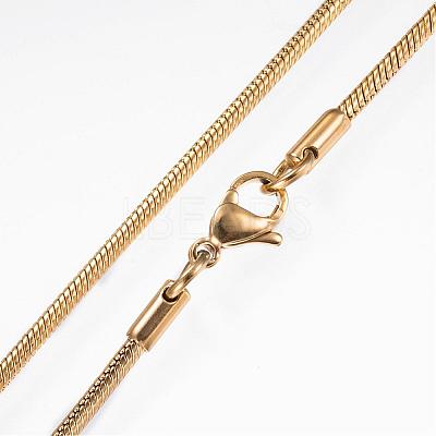 304 Stainless Steel Necklaces NJEW-D281-03-1