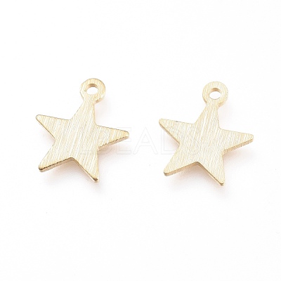 Brass Charms KK-G397-04G-1
