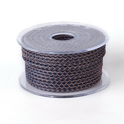 Braided Cowhide Cord WL-I004-5mm-18-1