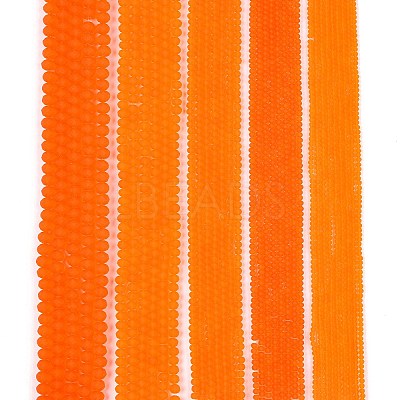 Transparent Glass Beads Strands EGLA-A044-T8mm-MD25-1