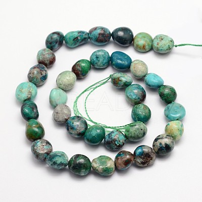 Natural Chrysocolla Bead Strands X-G-L459-11-1