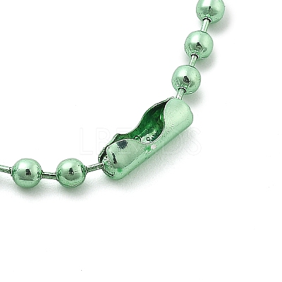 Iron Ball Bead Chains CH-E002-2.4mm-Y06A-1