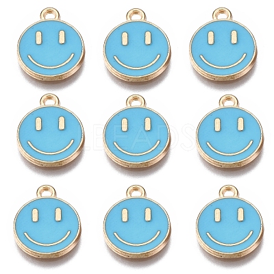 Alloy Enamel Charms ENAM-YW0001-97-B-1