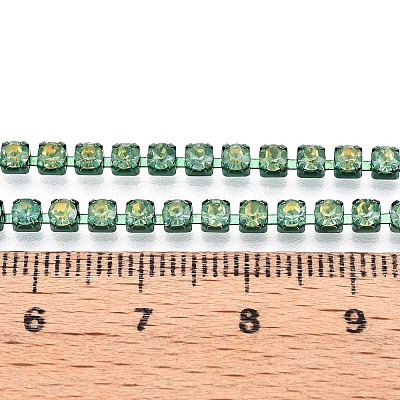 Iron Rhinestone Cup Chains CH-T006-05A-01-1