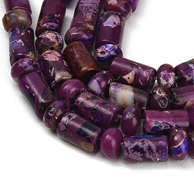 Dyed Synthetic Imperial Jasper Beads Strands GG-CBAA20A-02E-1