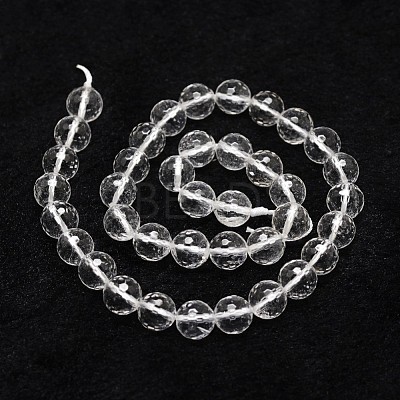 Natural Quartz Crystal Beads Strands G-D840-11-8mm-1