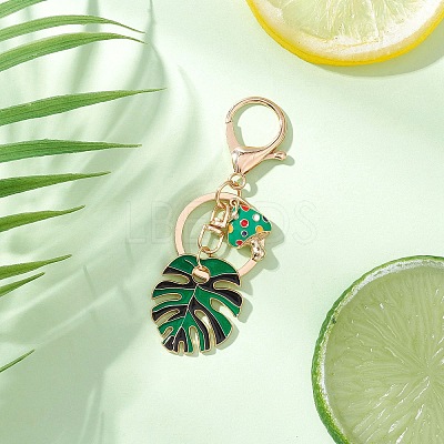3Pcs Alloy Enamel Keychains KEYC-JKC01294-1
