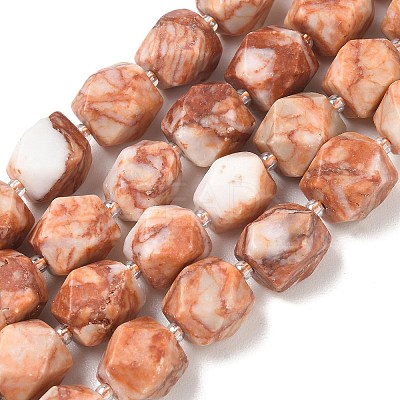 Natural Red Netstone Beads Strands GG-CBAF8A8-A02-01-1