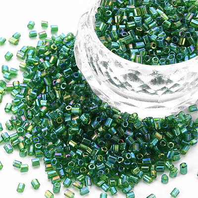 Glass Bugle Beads SEED-S032-10A-167-1