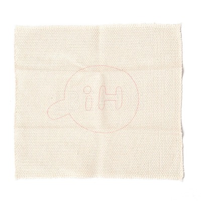 DIY Cotton Cup Mat Punch Needle Kits DIY-K032-38D-1