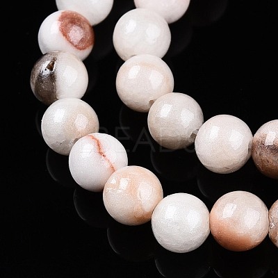 Natural Persian Jade Beads Strands G-A255-A02-04K-1