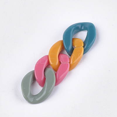 Opaque Acrylic Linking Rings OACR-T011-88-1