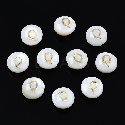 Natural Freshwater Shell Beads SHEL-S278-036Q-1