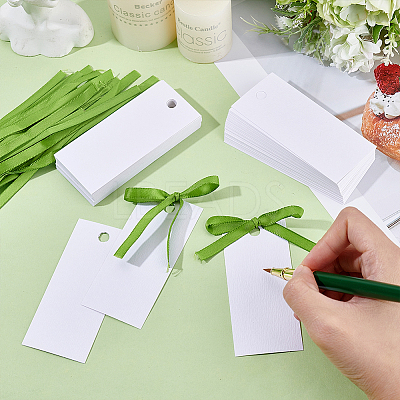 100 Sets Blank Paper Gift Tags CDIS-ME0001-02D-1