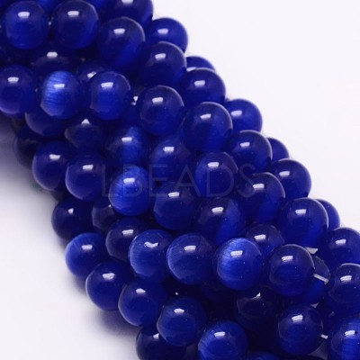 Cat Eye Beads Strands CE-M011-10mm-03-1