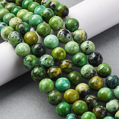 Natural Variscite Bead Strands G-G-P444-01A-1