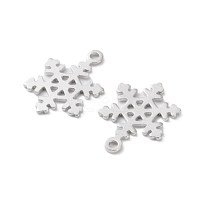 Rhodium Plated 925 Sterling Silver Charms STER-C003-19P-1