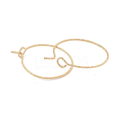 Ion Plating(IP) 316 Surgical Stainless Steel Hoop Earrings Findings X-STAS-D183-02G-01-1