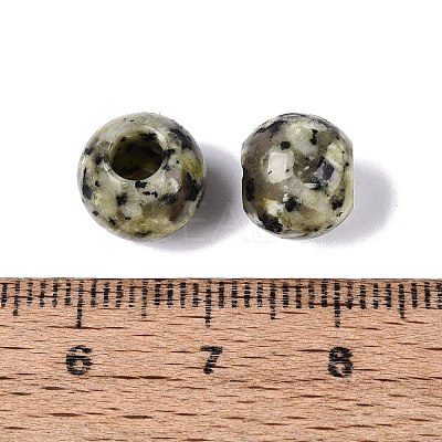 Natural African Turquoise(Jasper) European Beads G-Q607-02Q-1