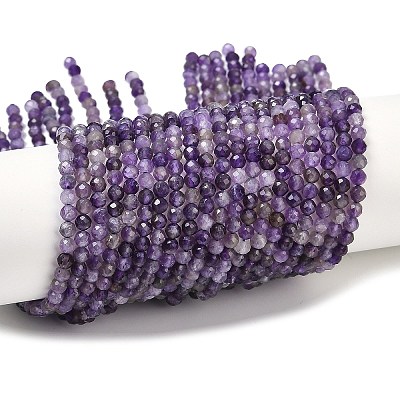 Natural Amethyst Beads Strands X-G-A252-A03-01-1