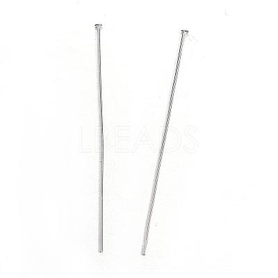 Tarnish Resistant 304 Stainless Steel Flat Head Pins STAS-D448-015P-1