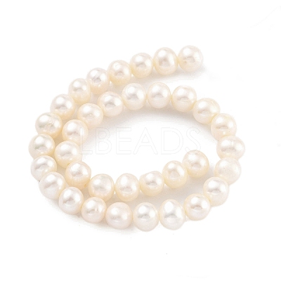 Natural Cultured Freshwater Pearl Beads Strands PEAR-C003-13F-X-1