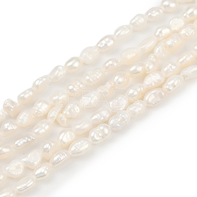 Natural Cultured Freshwater Pearl Beads Strands PEAR-P064-20E-01A-1
