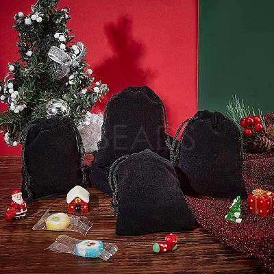 Rectangle Velvet Pouches X-TP-R002-7x9-01-1
