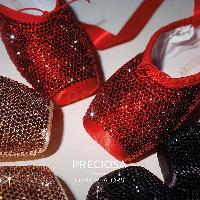 Preciosa&reg MAXIMA Crystal No Hotfix Flatback Stones Y-PRC-NSS6-30150-200-1