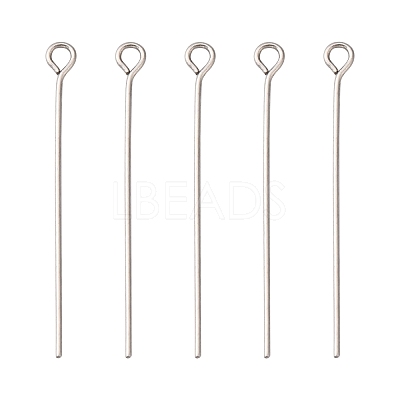 Tarnish Resistant 304 Stainless Steel Eye Pin STAS-R045-35mm-1