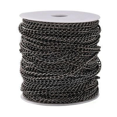 Iron Twisted Chains Curb Chains CHS007Y-B-1