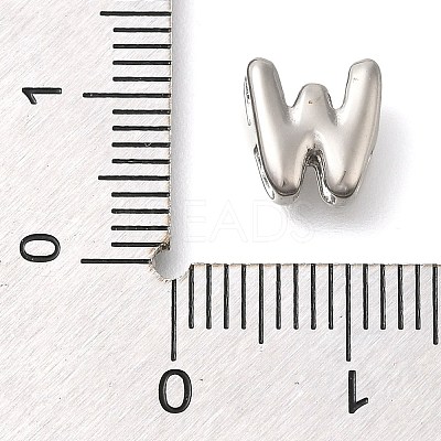 304 Stainless Steel Slide Charms STAS-B075-37P-W-1
