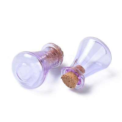 Glass Cork Bottles AJEW-O032-01E-1