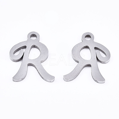Non-Tarnish 201 Stainless Steel Charms X-STAS-T044-217P-R-1