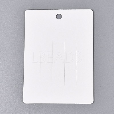 Cardboard Paper Jewelry Display Cards for Hair Clip Storage CDIS-N004-10-1