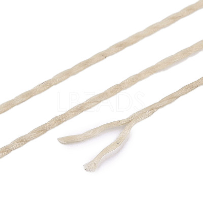 2-Ply Round Waxed Cotton Thread Cords YC-T004-01A-16-1