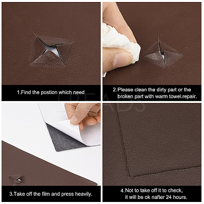 Imitation Leather DIY-BC0004-02A-1