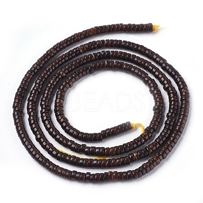 Coconut Beads Strands COCO-O009-03-4x2mm-1