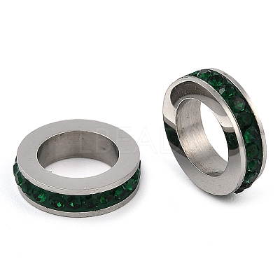 304 Stainless Steel European Beads STAS-Z090-03P-02-1
